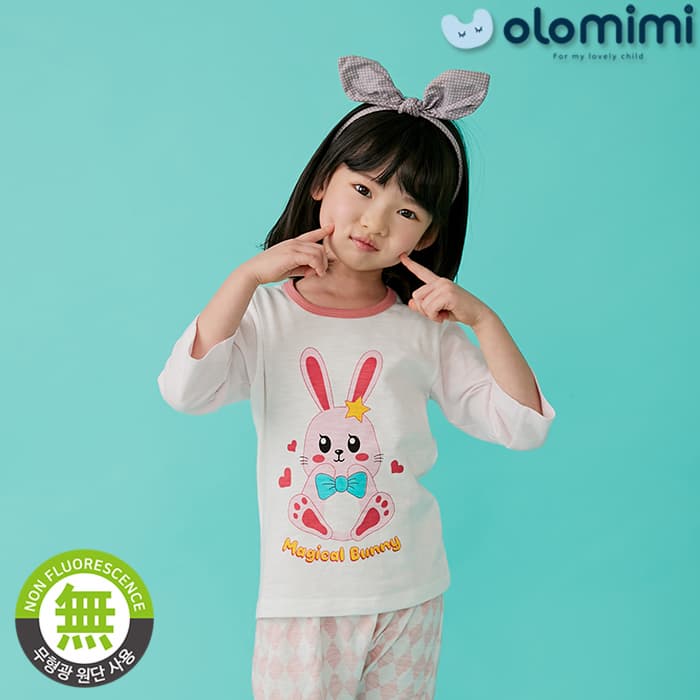 _OLOMIMI_ KOREA 21ss Pajamas_sleepwear_Magic Bunny